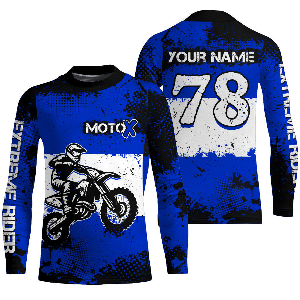 Custom Motocross Jersey for Men Women Upf30+ Dirt Bike Shirt Motorcycle Jersey| CTP69
