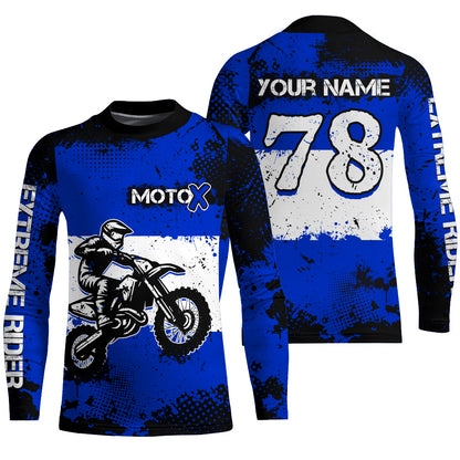 Custom Motocross Jersey for Men Women Upf30+ Dirt Bike Shirt Motorcycle Jersey| CTP69