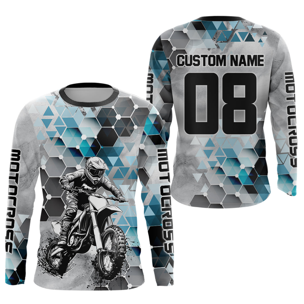 Custom Extreme Motocross Jersey Dirt Bike Shirt Motorcycle Jersey Team Shirt MX Jersey Adult & Kid| CTP108