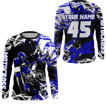 Load image into Gallery viewer, Custom Motocross Jersey Red Dirt Bike Clothes Upf30+ Mens Women Motorcycle Jersey| CTP15