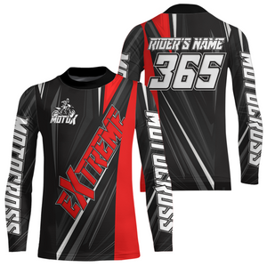 Adult & Kid Custom Extreme Motocross Jersey Dirt Bike Shirt Motorcycle Jersey Team Shirt MX Jersey| CTP105