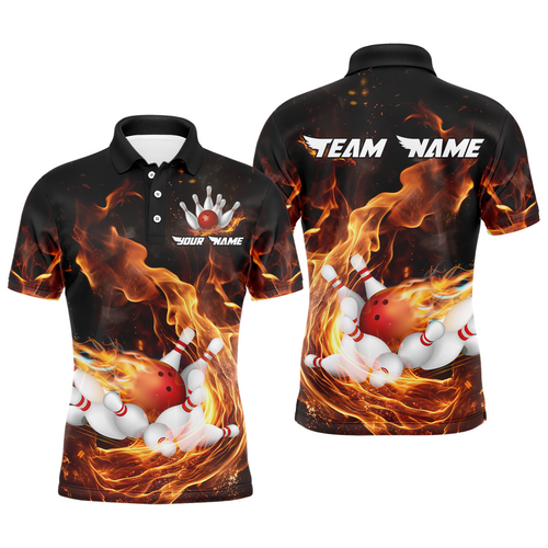 Custom Bowling Jersey Men And Women Custom Bowling Shirts Unisex Polo Bowling Team Shirt CP12