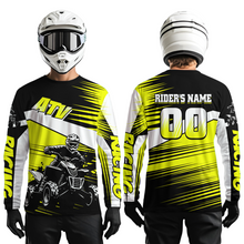 Load image into Gallery viewer, Custom Yellow ATV Motocross Jersey for Adult Kids Youth Quad Dirt Bike Racing Shirt For Men Women NHN001
