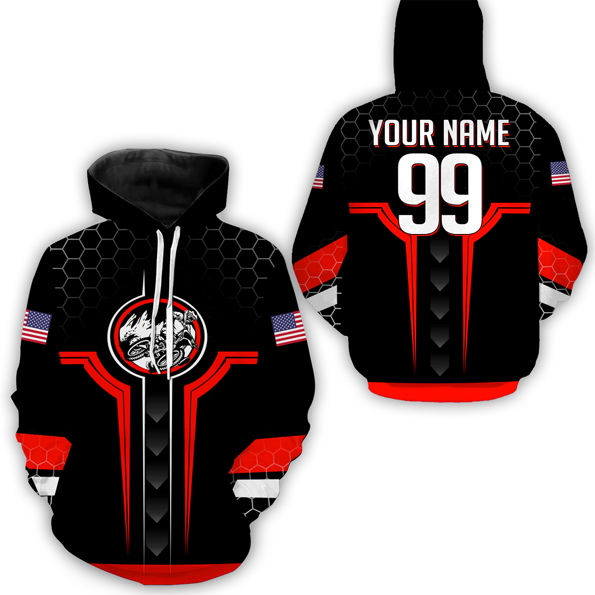 Adult&Kid Red Custom Dirt Bike Jersey Motocross Jersey Upf30+ Motocross Shirt| CTP78