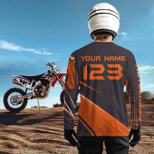 Adult & Kid Custom Extreme Motocross Jersey Dirt Bike Shirt Motorcycle Jersey Team Shirt MX Jersey| CTP107