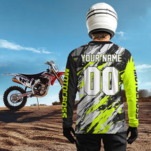 Load image into Gallery viewer, Dinosaur Motocross Racing Jersey Custom Dirt Bike Shirt for Kid Adult Motorcycle Jersey XM391