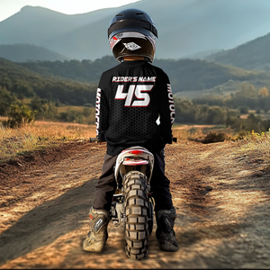 Motocross Jersey Custom Dirt Bike Racing Shirt for Men Kid Woman Upf30+ XM342