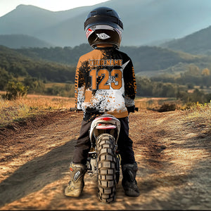 Custom Motocross Jersey Dirt Bike Shirt Motorcycle Jersey Team Shirt MX Jersey Adult & Kid| CTP109