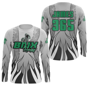 Personalized BMX Racing Jersey UPF30+ Freestyle Riding Shirts Off-road Cycling Adult & Kid Team Racewear| LUT10