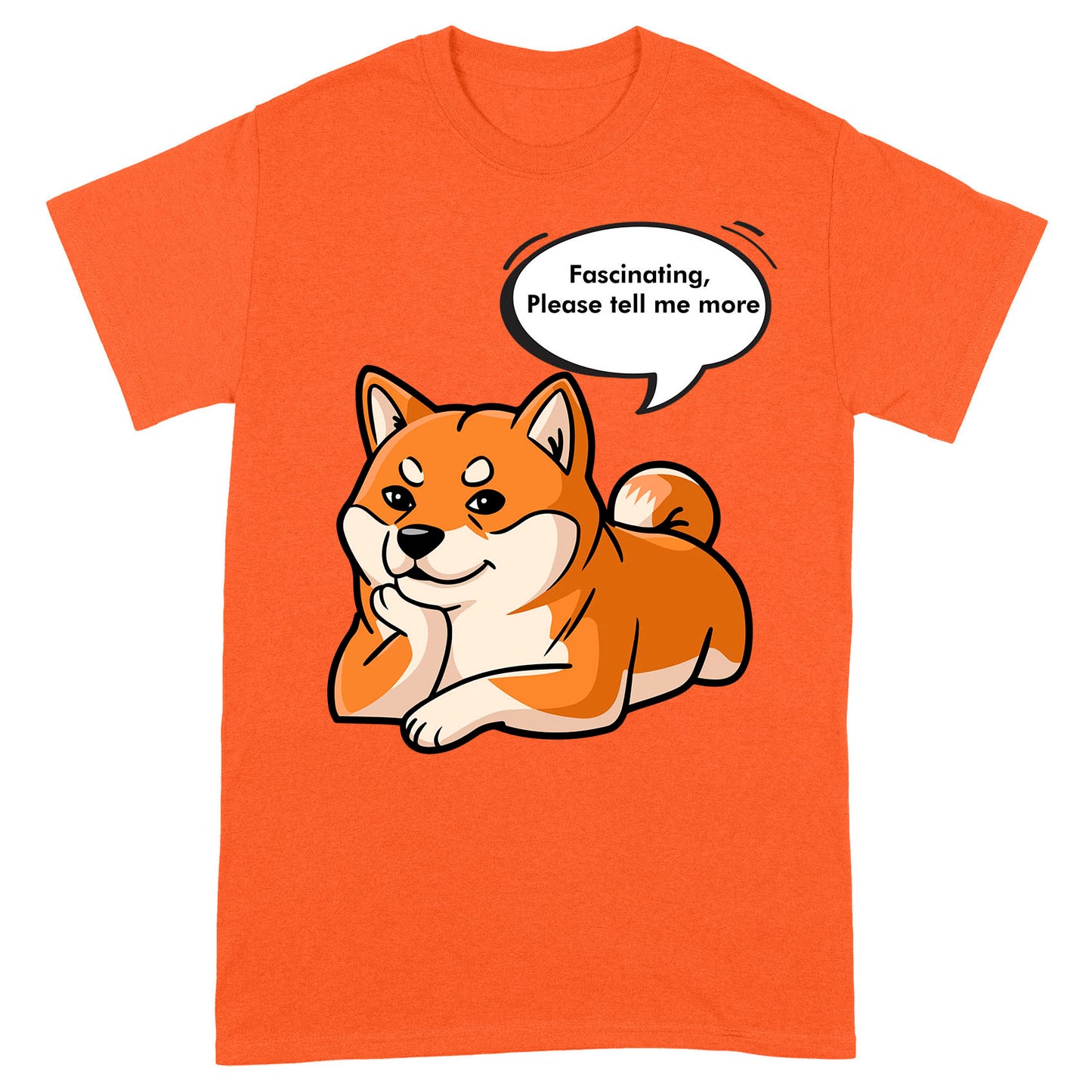 Funny Shiba Inu Dog Unisex Standard T-Shirt, Shiba Inu Funny Tee For Dog Lover IPHW9364