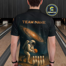 Load image into Gallery viewer, Astronaut Bowling Shirts for Men Women Team Custom Bowling Polo and Quarter Zip MBL152