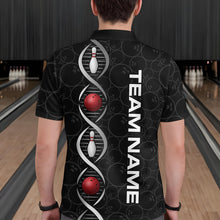 Load image into Gallery viewer, DNA Bowling Shirt Bowling Jersey Men Personalized Bowling League Polo &amp; 1/4 Zip HNT34