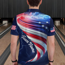 Load image into Gallery viewer, American Bowling Shirt for Men Women Custom Polo Bowling Team League QZT616