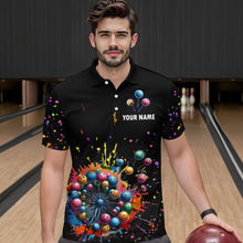 Load image into Gallery viewer, Custom Colorful Dandelion Bowling Shirt Bowling Team Jersey Polo Bowling Performance QZT672