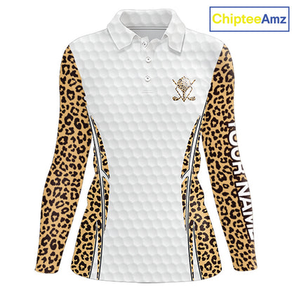 Camouflage Pattern Golf Ball Womens Golf Polo Shirts Custom Golf Team Clothing Golf Gifts For Women NYN2836
