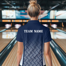 Load image into Gallery viewer, Custom Bowling League Shirts For Women with Name, Personalized Bowling Team Jerseys HNT35