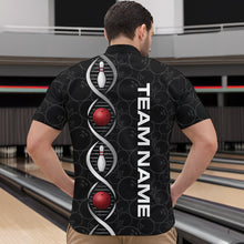 Load image into Gallery viewer, DNA Bowling Shirt Bowling Jersey Men Personalized Bowling League Polo &amp; 1/4 Zip HNT34