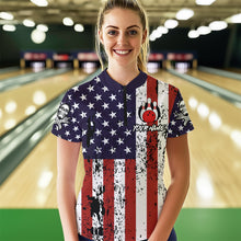 Load image into Gallery viewer, US Patriotic Bowling Shirts Custom American Bowling Jersey for Men Women Team MBL62