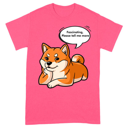 Funny Shiba Inu Dog Unisex Standard T-Shirt, Shiba Inu Funny Tee For Dog Lover IPHW9364