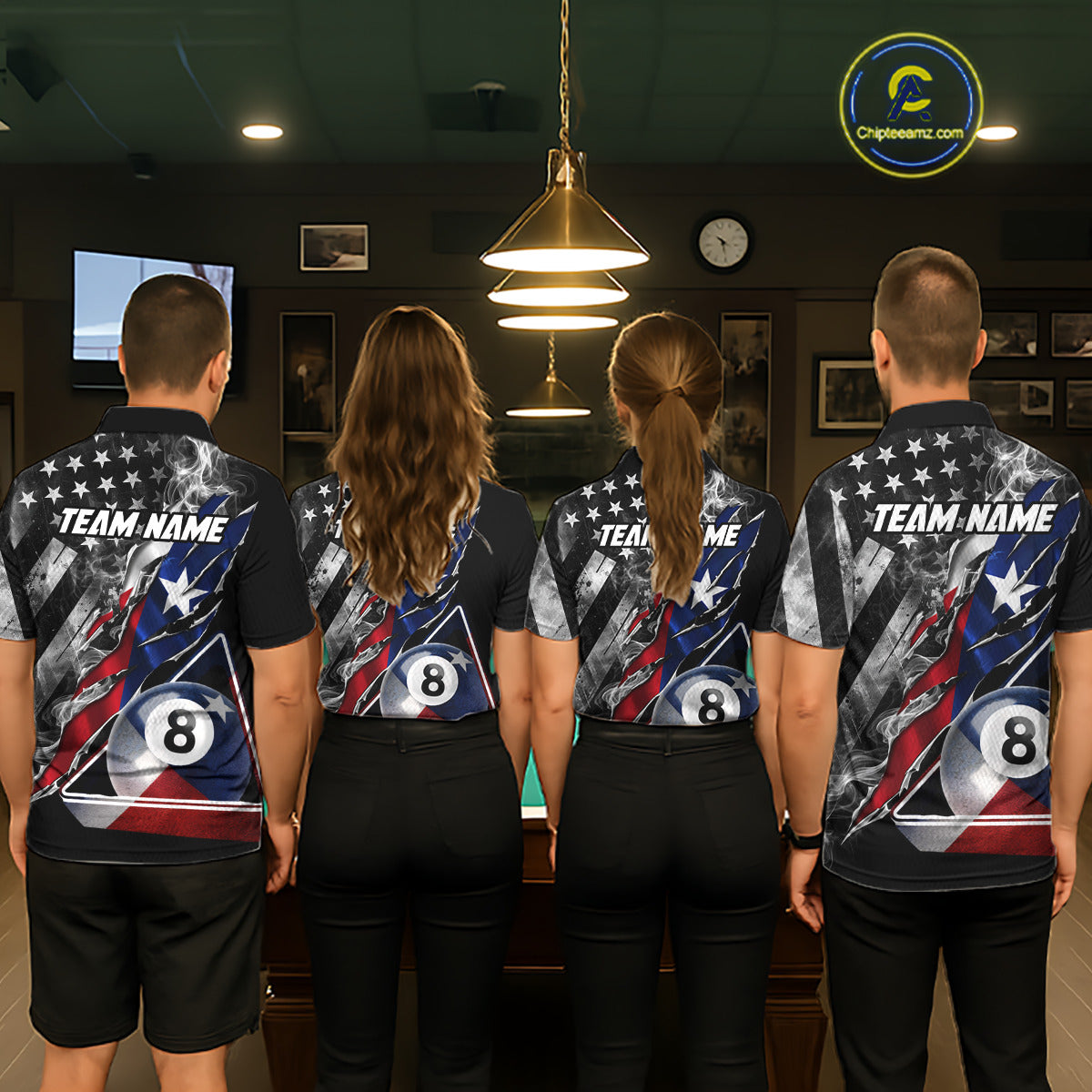 Personalized Smoke Texas Flag Billiard 8 Ball Pool Shirt For Men Custom Patriotic Billiard Appeal NYN2769