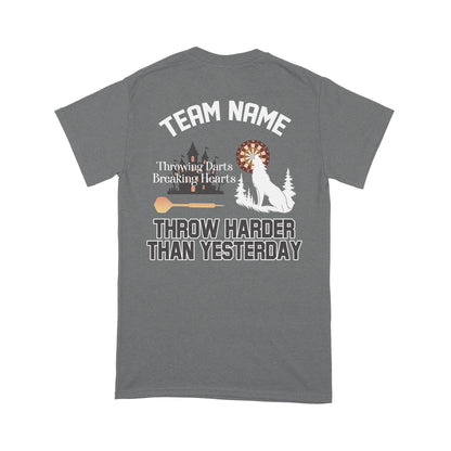 Throwing Darts Breaking Hearts Dart T-Shirt, Custom Darts Team Shirt, Darts For Gift NYN0120