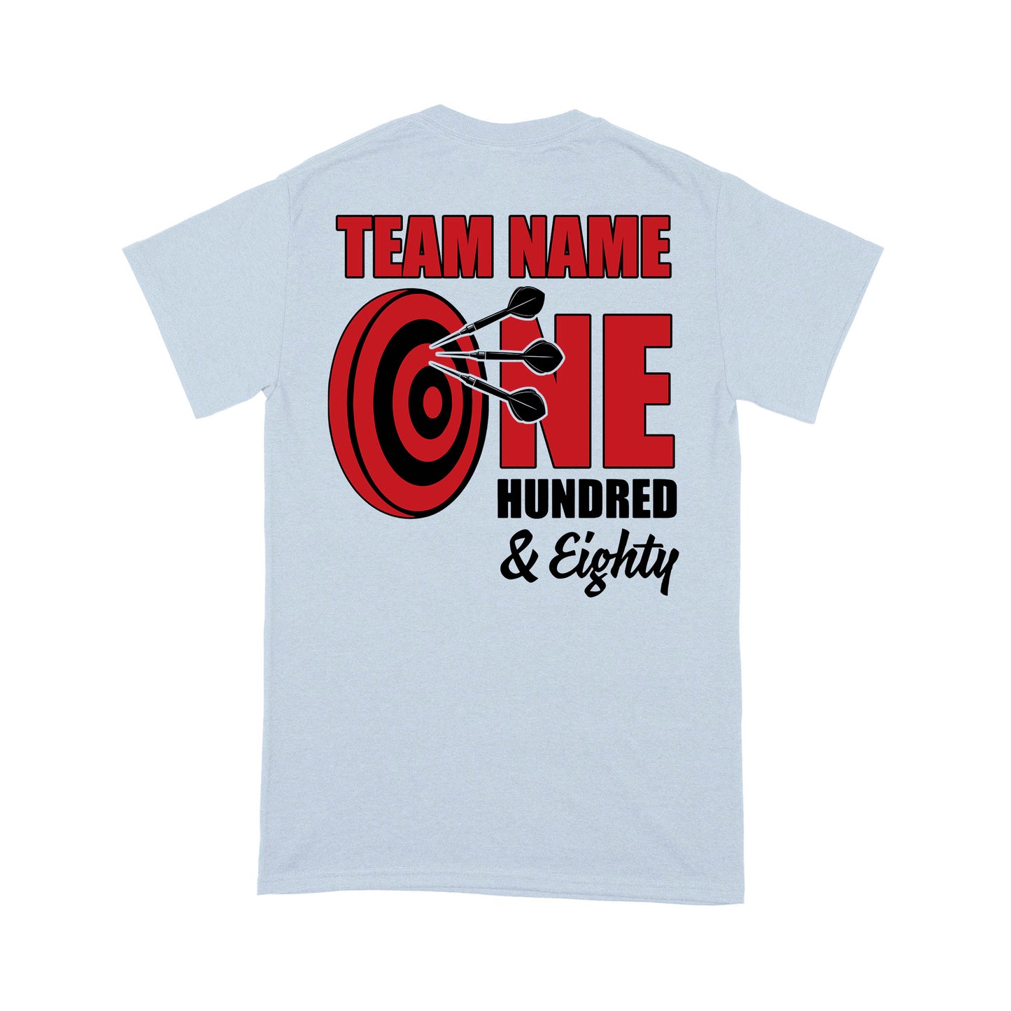 One Hundred & Eighty Custom Dart Team Shirts For Men-Women, Darts For Gift NYN0180