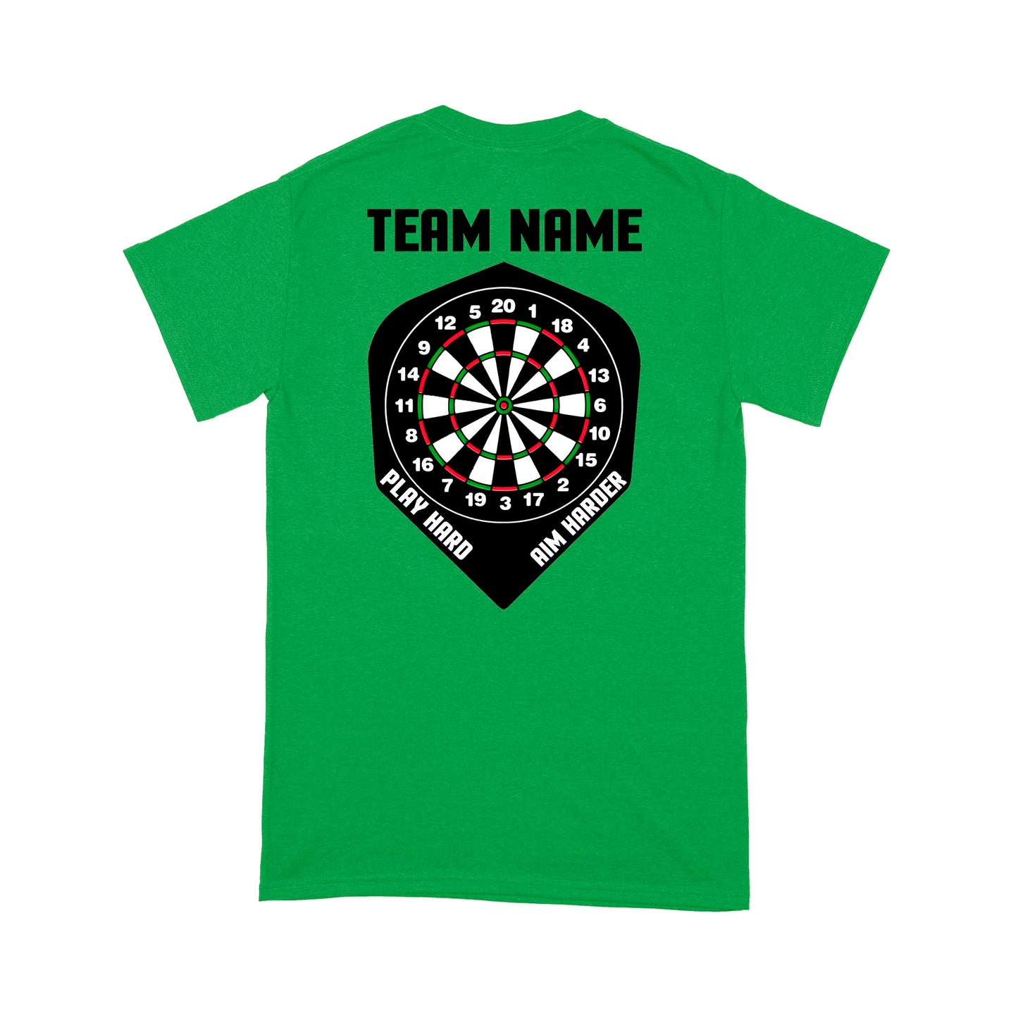 Play Hard Aim Harder Custom Dart Team Shirts For Men And Women, Darts Gift NYN0170