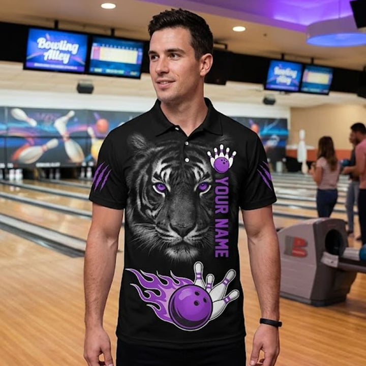 Bowling custom team jersey action image