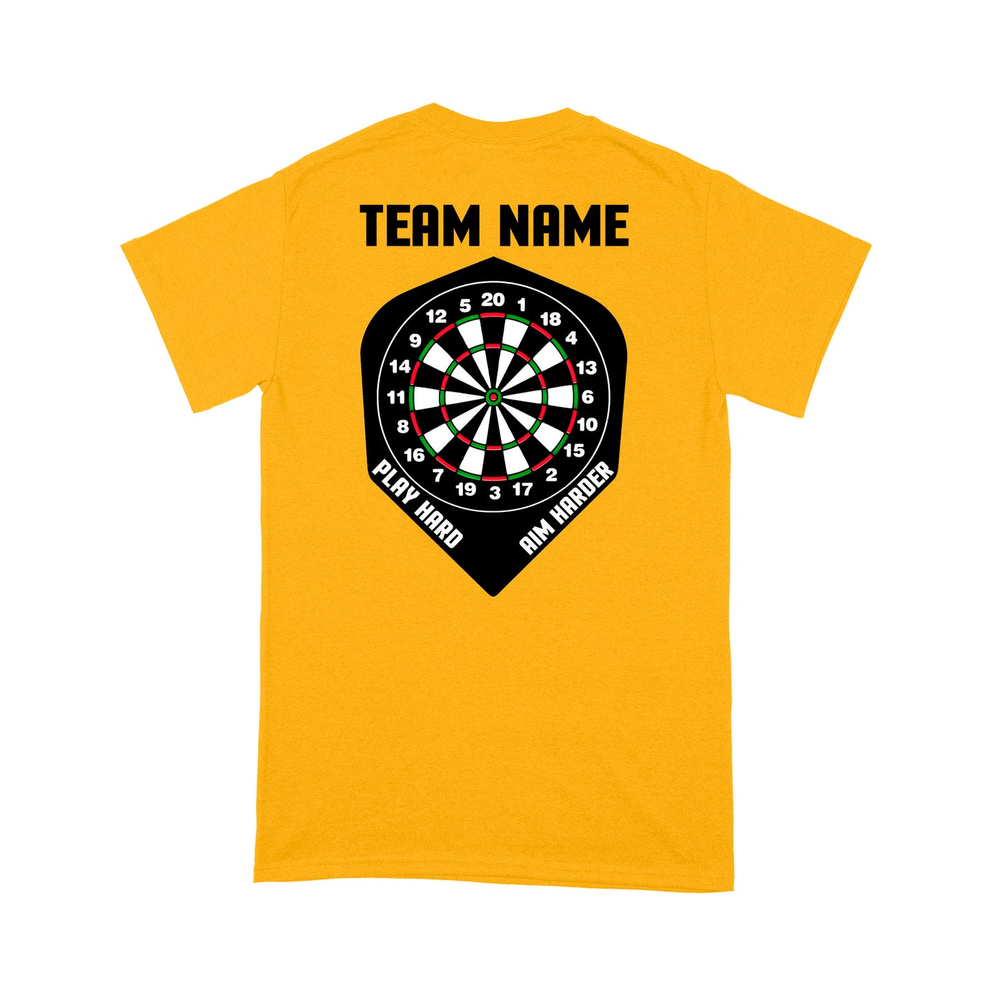 Play Hard Aim Harder Custom Dart Team Shirts For Men And Women, Darts Gift NYN0170