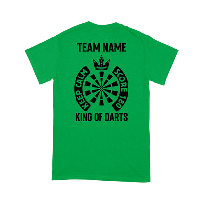 King Of Darts Custom Dart Team Shirts Dart Shirt For Men-Women, Darts For Gift NYN0163