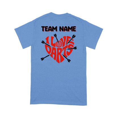 I Love Darts Custom Dart Team Shirts Dart Shirts For Men-Women, Darts For Gift NYN0178