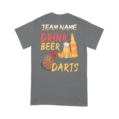Drink Beer Darts Custom Darts Funny Shirt For Men-Women, Darts For Gift NYN0140