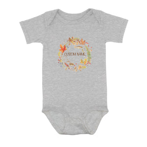 Custom Fall Fishing Infant Fishing Shirts, Fall Fishing Baby Onesie Thanksgiving Newborn IPHW7142