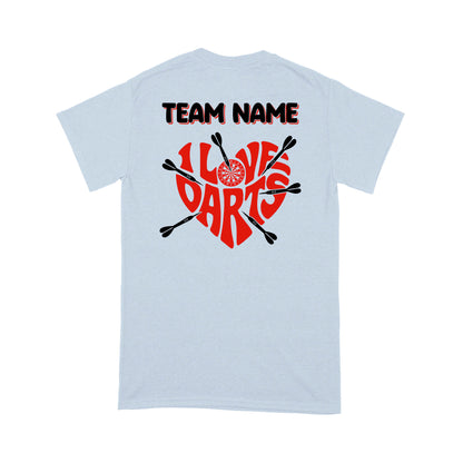 I Love Darts Custom Dart Team Shirts Dart Shirts For Men-Women, Darts For Gift NYN0178