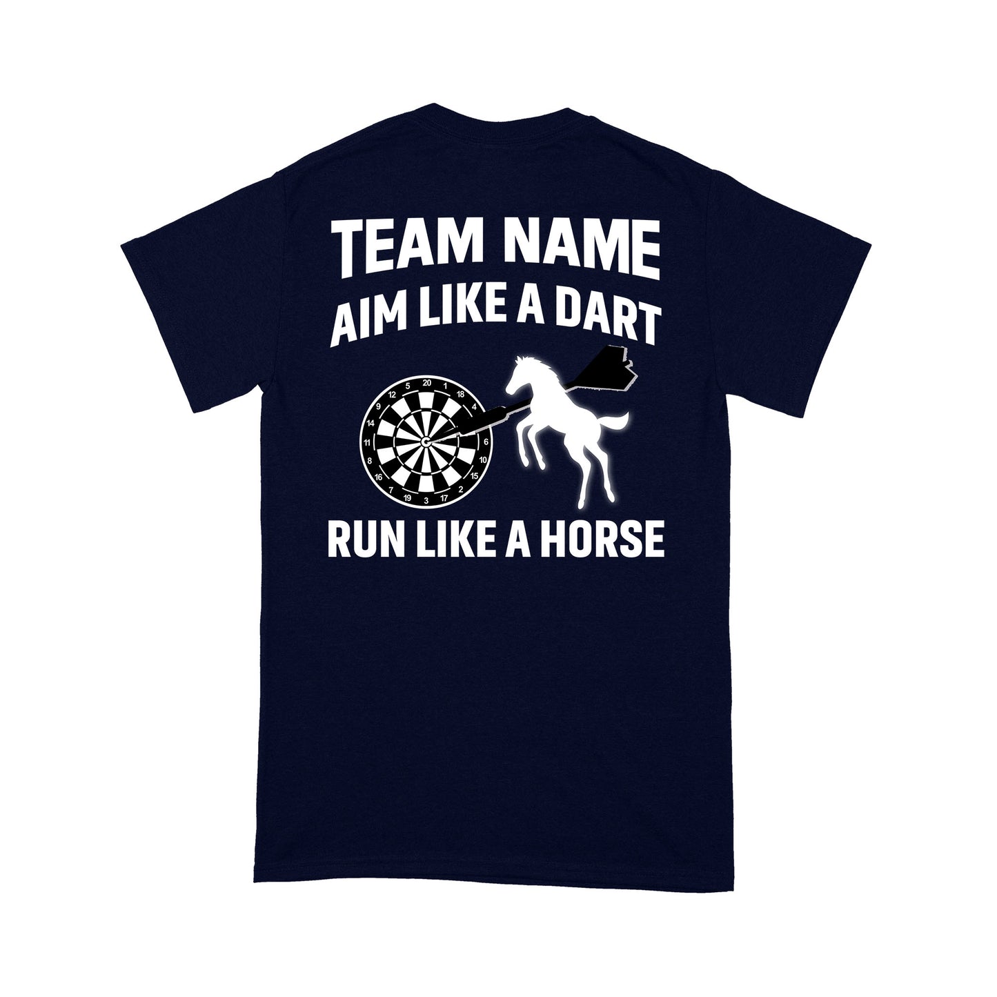 Darts And Horse On Shirt, Custom Darts Team Shirt For Men-Women, Darts For Gift NYN0130