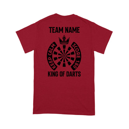 King Of Darts Custom Dart Team Shirts Dart Shirt For Men-Women, Darts For Gift NYN0163