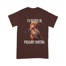 Load image into Gallery viewer, Vizsla Dog Pheasant Hunting T-shirt FSD4587