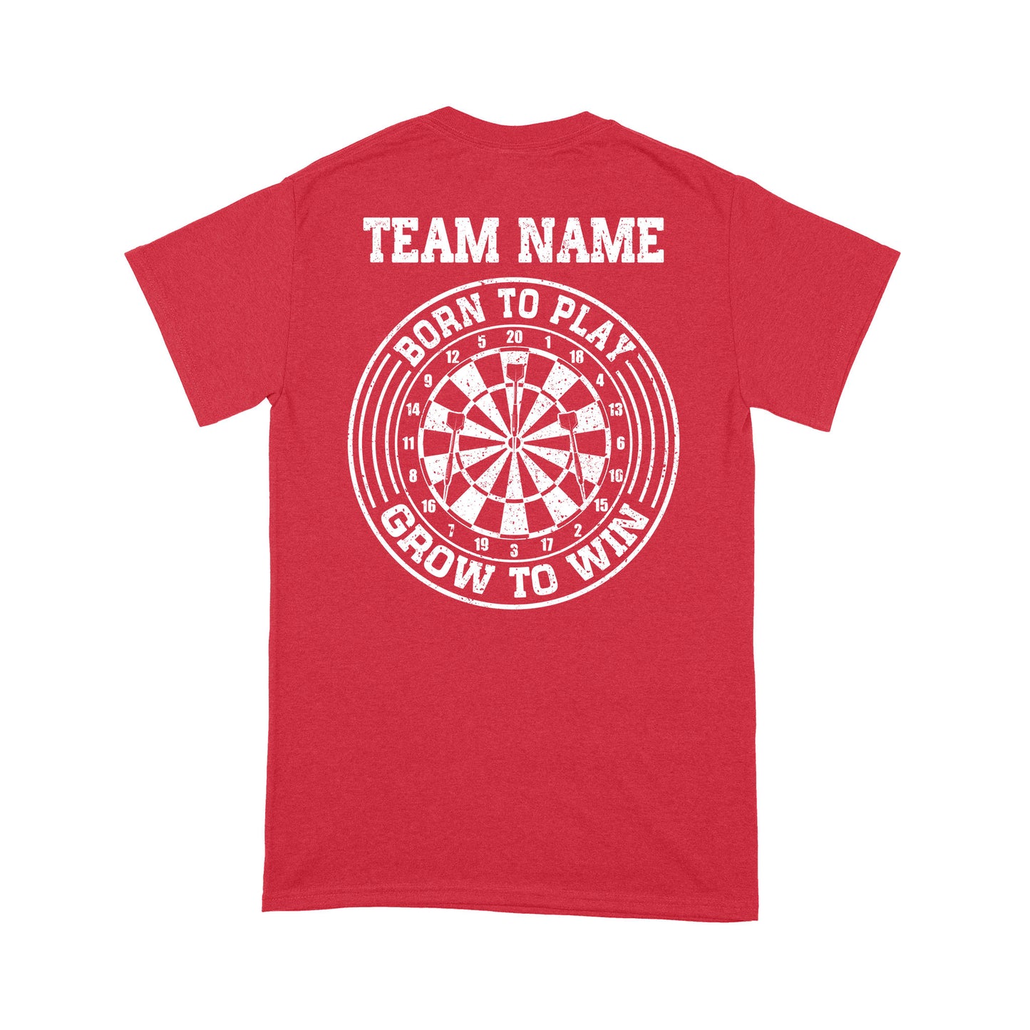 Born To Play Grow To Win Custom Dart Team Shirts For Men And Women, Darts Gift NYN0171