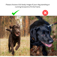 Load image into Gallery viewer, Custom Hunting Dog's Photo and Name All over printed Shirt | brown color FSD4602