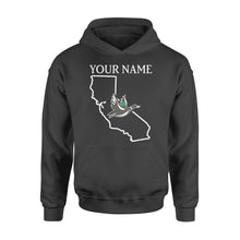 Load image into Gallery viewer, Teal Hunting California Duck Hunting Waterfowl Hoodie - FSD1166