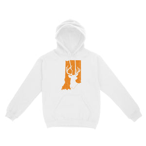 Bucks of Indiana deer hunting hunter orange, Indiana hunting, deer hunting shirt D03 NQS2920 Standard Hoodie