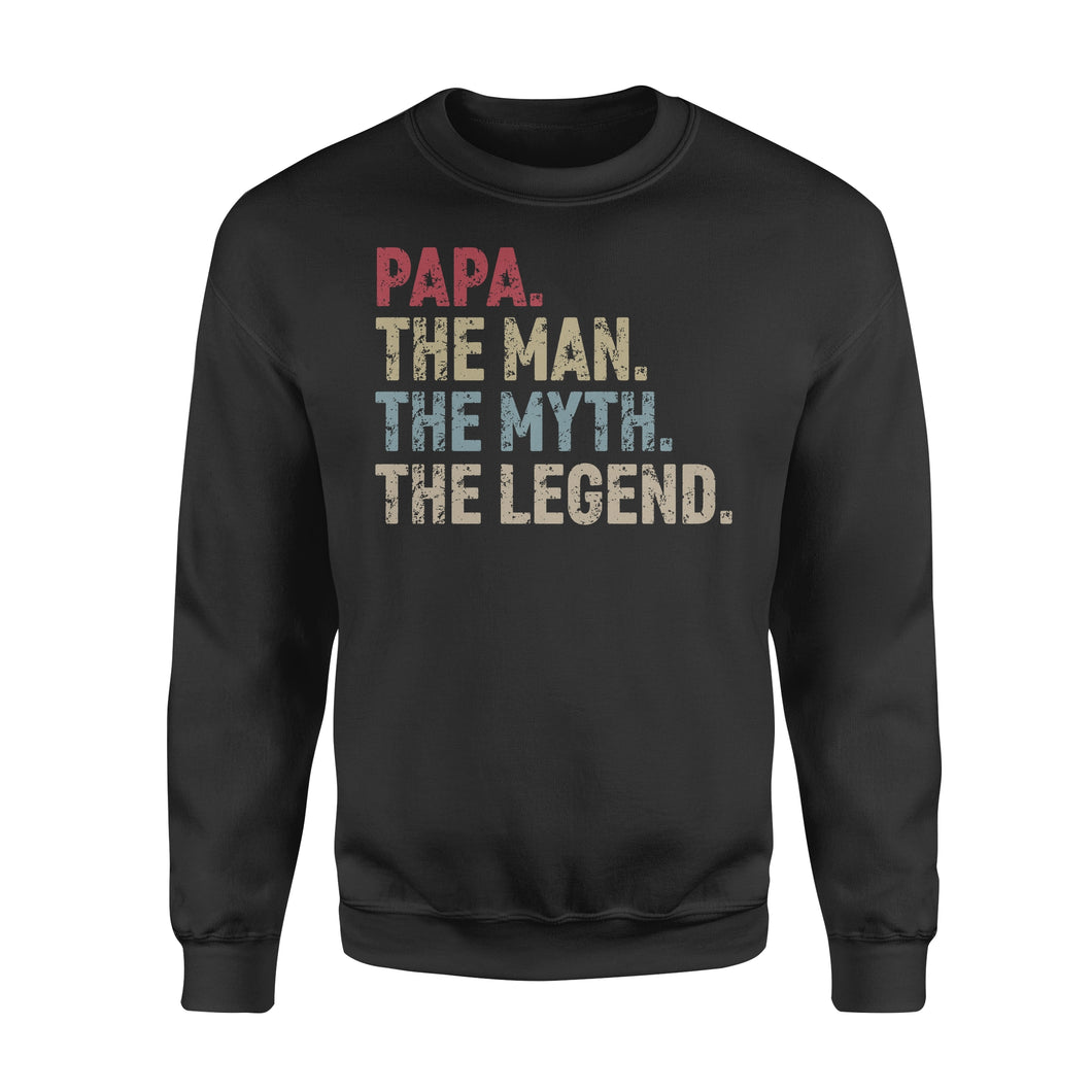 Papa - the man the myth the legend over size shirts