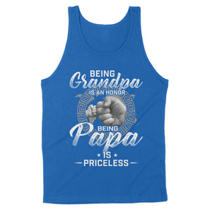 Being Grandpa is an honor, being papa is priceless NQS774 D06 - Standard Tank