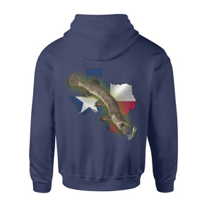 Alligator gar season Texas alligator gar fishing - Standard Hoodie