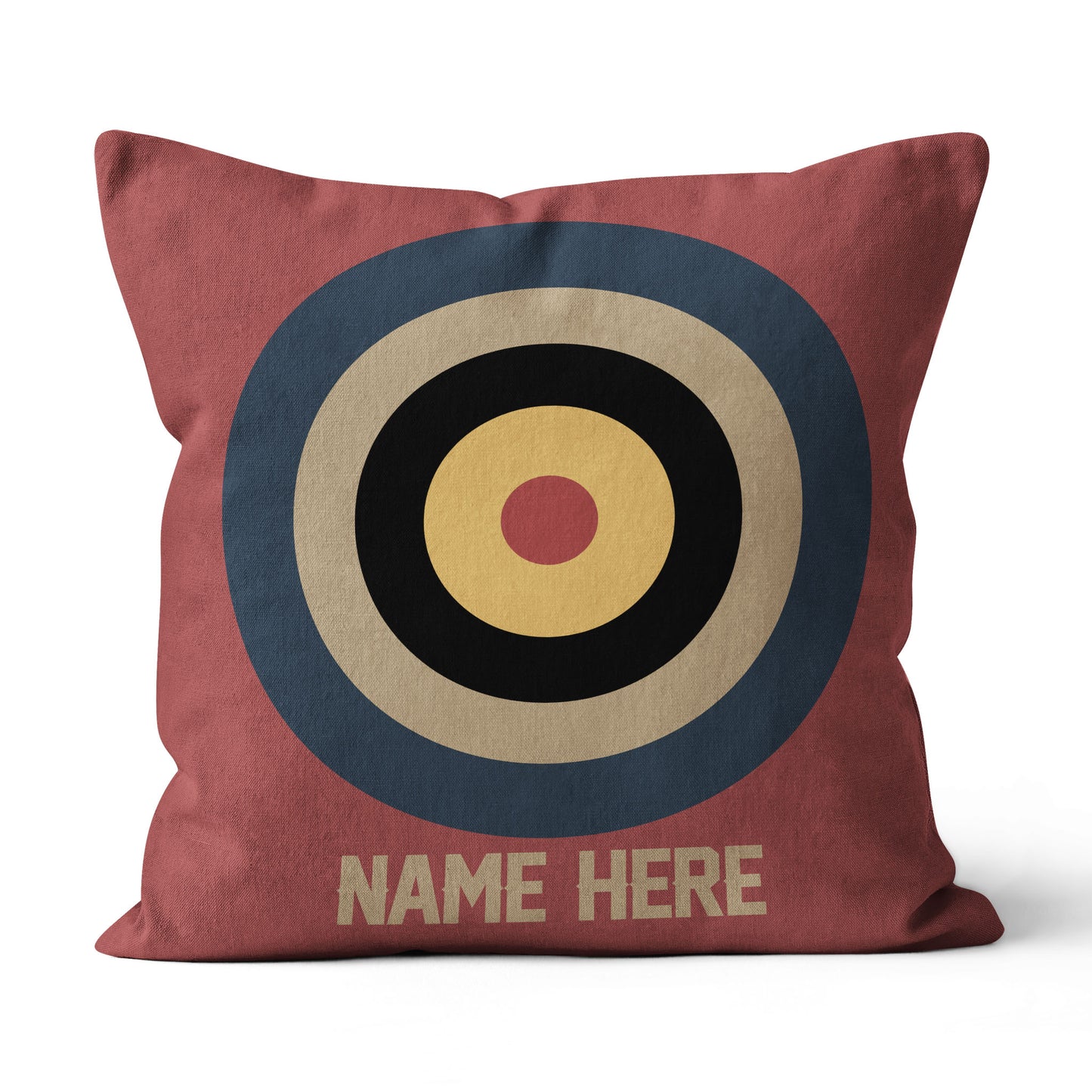 Personalized Archery Target Red Version Pillows, Best Archery Pillows TDM0868