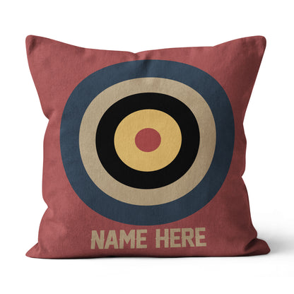 Personalized Archery Target Red Version Pillows, Best Archery Pillows TDM0868