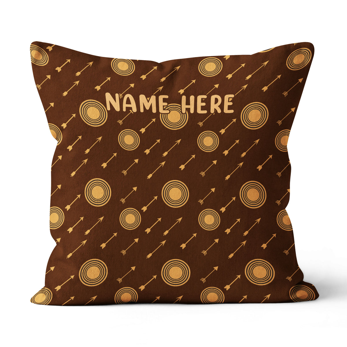 Personalized Archery Arrows Pattern Pillow Best Custom Pillow For Archer TDM0870