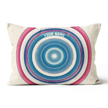 Load image into Gallery viewer, Personalized Grunge Patriotic Target Pillow Custom Archery Throw Pillow TDM0802