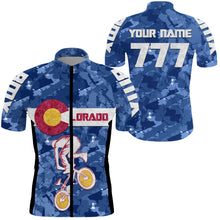 Load image into Gallery viewer, CO Colorado BMX Men Women Cycling Jersey Custom Cyclist Bicycle Riding Shirt Cross Country Biking| NMS799