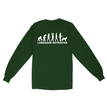 Load image into Gallery viewer, Funny Labrador Retriever Dog Evolution Long sleeve FSD3777 D02